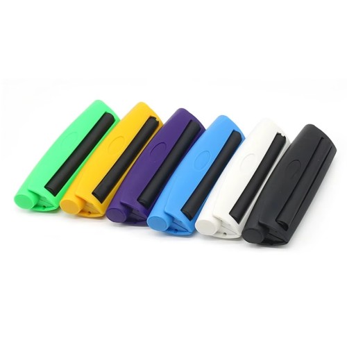 Manual Tobacco Roller Tapered Plastic Cigarette Device Machine Smoking Rolling