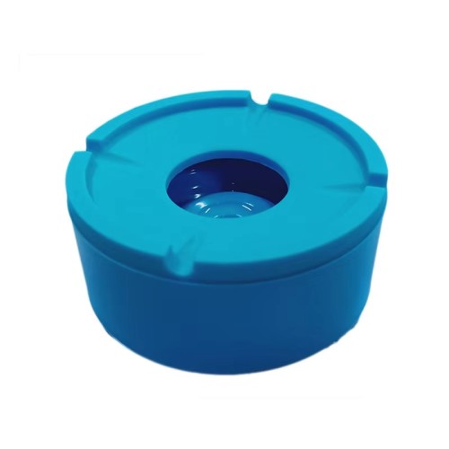 Smoking Accessories Car Indoor Rubber High Temperature Heat Resistant Round Silicone Ashtray