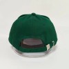 3d Embroidered Brim Custom Classic Men Hats Embroider Green Baseball Cap With logo