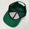 3d Embroidered Brim Custom Classic Men Hats Embroider Green Baseball Cap With logo