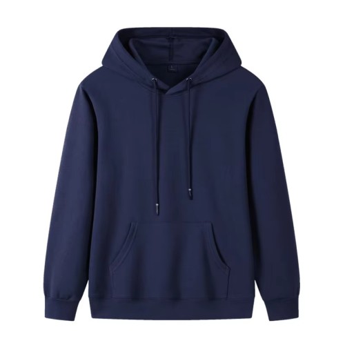 Cotton Hoodie Custom Brand Street Fashion Style with Solid Pattern Wholesale Hooded Collar