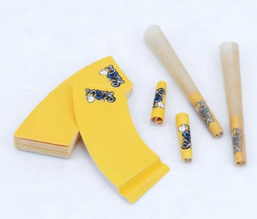 Letter M Filter Smoking Accessories Rolling Paper Tips Cigarette Smoke Paper Booklet Custom Package Pre Rolled Cone Tips