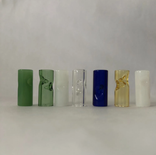 Customizable Size Mini Colorful High Borosilicate Glass Filter Tip Rip Tips