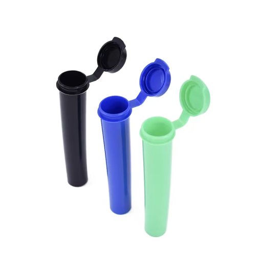 15ml Plastic Tube Packaging Pop Top Vial with Screw Cap Customized Design for Lip Usage Squeeze Pattern