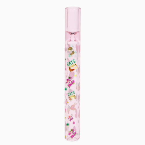 Og Tube Glass Hitter Glass Chillum Mini Pipe