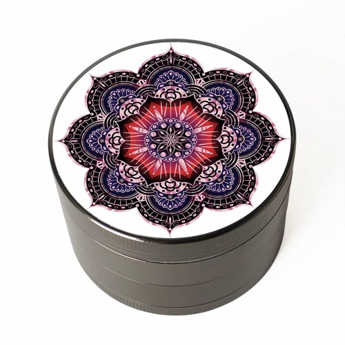 Wholesale Custom Logo 4 Layers Metal Herb Grinder Tobacco Cool Design Big Grinder