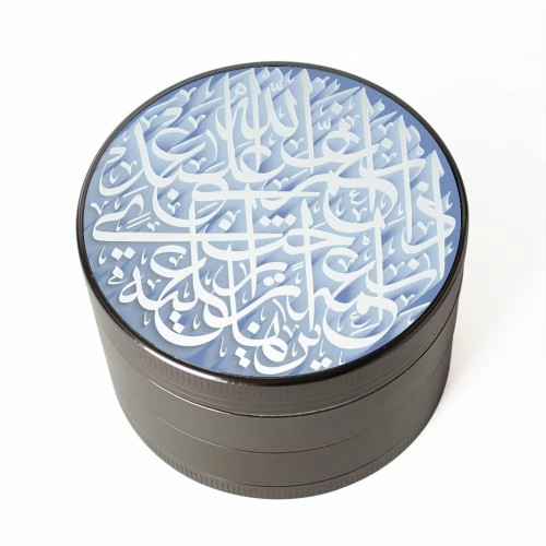 Wholesale Custom Logo 4 Layers Metal Herb Grinder Tobacco Cool Design Big Grinder