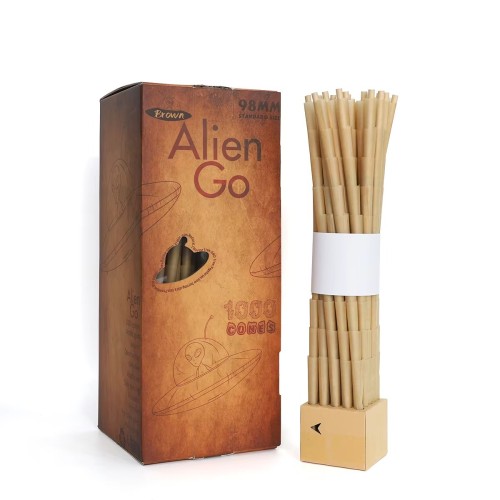 Pre-Roll Cone Brown 98mm Wholesale Stock Custom Smoking Papers Cone
