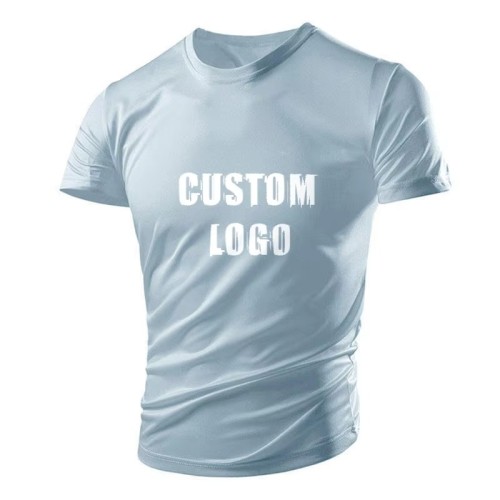 Print on Demand Custom Personalised Graphic Men T Shirts Your Own Brand Logo T-Shirt Unique