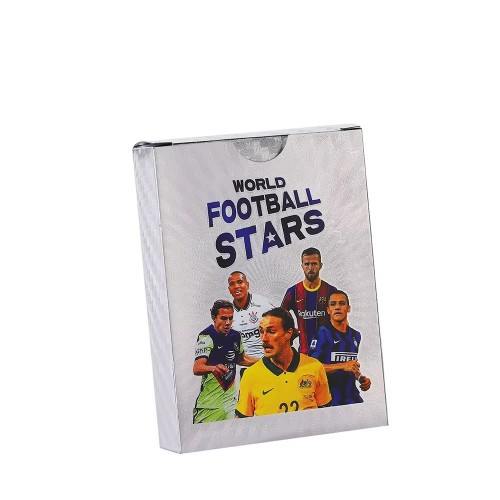 Collection Cards 10pcs/pack Soccer Players Ronaldo Messi Game Trading Card