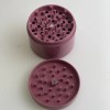 Metal Herb Grinder Aluminum Stainless Steel 4 Layers Manual Smoking Herbal Dried Flower Grinder