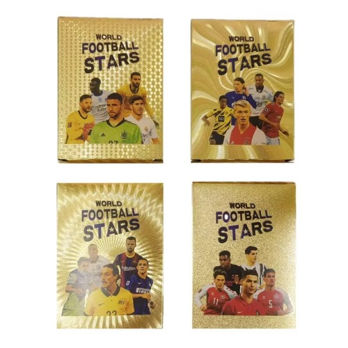 Collection Cards 10pcs/pack Soccer Players Ronaldo Messi Game Trading Card