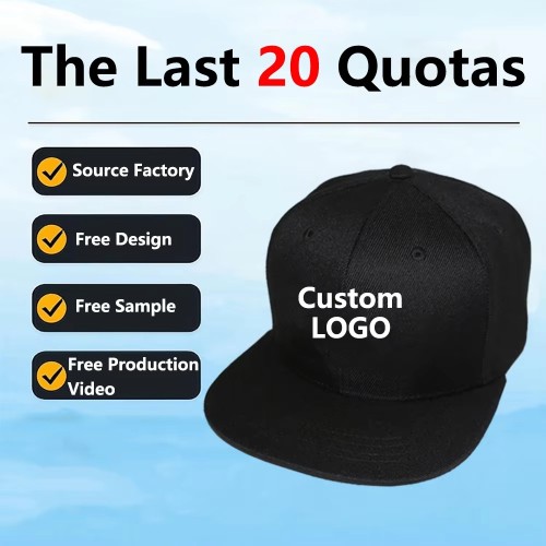 Man Woman 3D Embroidered Letter Logo Fitted Flat Brim Hip Hop Snapback Cap Hat