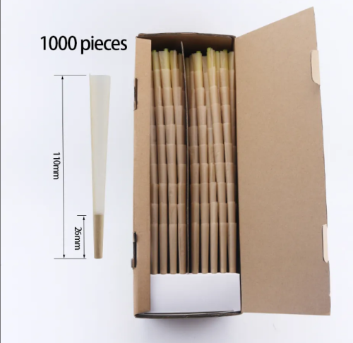 Flavored Rolling Paper Custom Roll Papers Kingsize Smoking Accessories Factory Popular Pre Rolled Cones