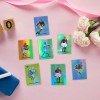 Plastic Football Sports Trading Cards With Booster Foil Pack Sleeves