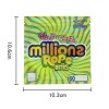 Custom Aluminum Foil Smell Proof Bag Clear Window Plastic Empty Tobacco Pouch Zipper Bag for Tobacco Leaf Packaging