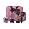Factory Wholesale Customization Smoke Kit Portable Glass Bottle Herb Grinder Set