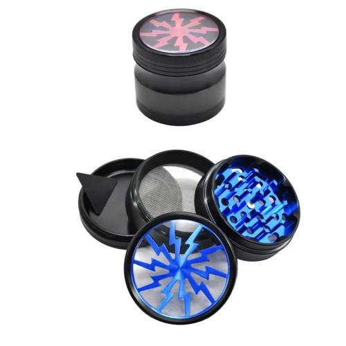Chinyi Factory Custom Logo Herb Grinder Zinc Alloy Aluminum Spice Grinders