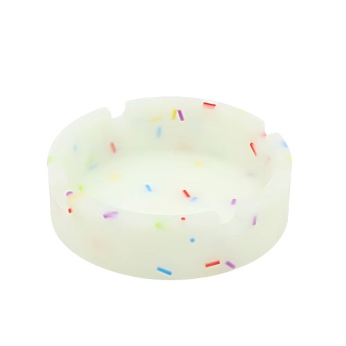 Heat Resistant Silicone Ashtray Unbreakable Non slip Smoking Ash Tray for Indoor and Outdoor Use