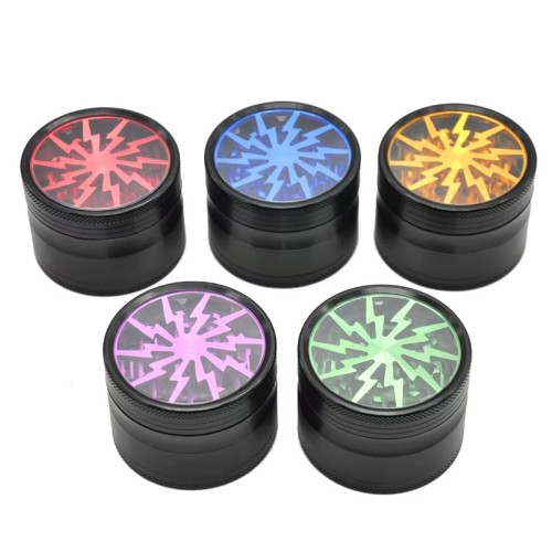 Chinyi Factory Custom Logo Herb Grinder Zinc Alloy Aluminum Spice Grinders