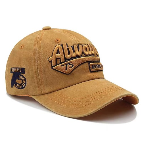 Embroidery Logo Baseball Cap Vintage Adjustable Dad Hat Men Women Outdoor Dad Hats Custom
