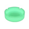 Glow in the Dark Silicone Ashtray Heat Resistant Nonstick Unbreakable Smoking Tray for Patio Home and Car