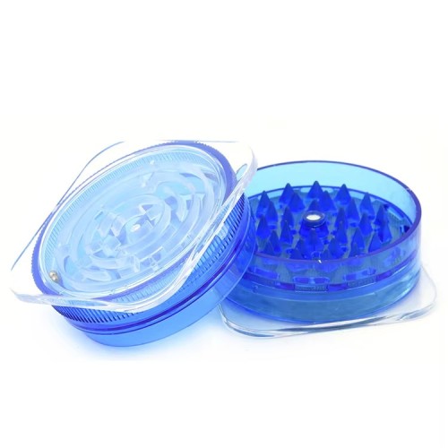 Wholesale Plastic Custom Logo Herb Grinders Cheap Mix Color Custom Herb Grinder