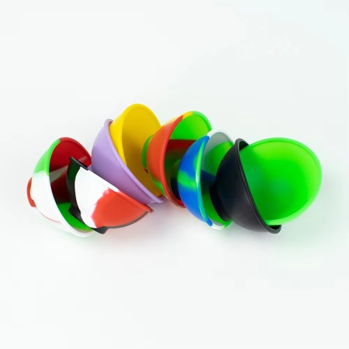 Mini Bowls Custom Silicone Container Tobacco Storage Bowls Herb Smoking Accessories