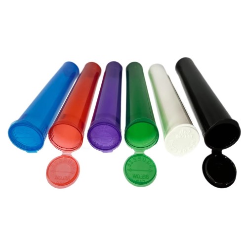 Pop Top Tubes 96mm 109mm 116mm Pre Roll Tubes Packing Roll Tube Label