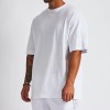 T Shirt Mens Graphic Tee Gym Wear Plus Size T-Shirt Plain Heavyweight 100% Cotton Oversized Tshirt