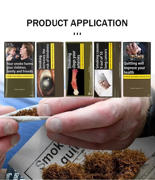 25g 50g Plastic Heat Seal Reusable Cigar Aluminum Foil Smoking Hermetic Tobacco Bag Rolling Tobacco Pouch Bag
