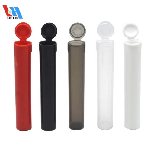 Pop Top Tubes 96mm 109mm 116mm Pre Roll Tubes Packing Roll Tube Label