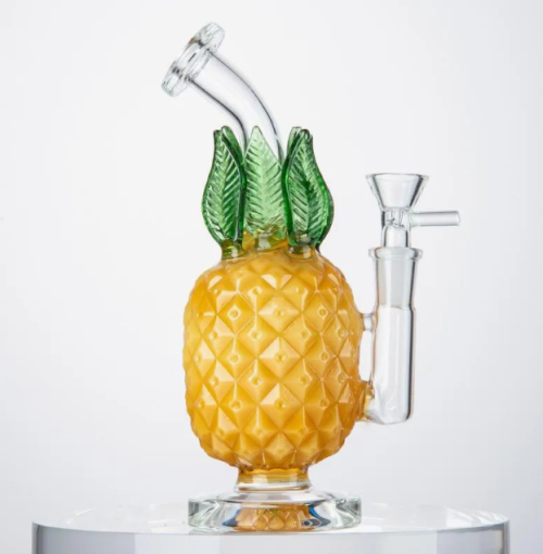 Pineapple Shaped Glass Hookah with Accessories Borosilicate Glass Hookah