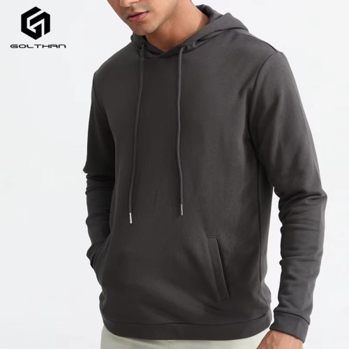 Custom Logo Design 280 GSM Cotton Fabric Keep Worm Men's Hoodies Oversize Sweatshirts for Autumn