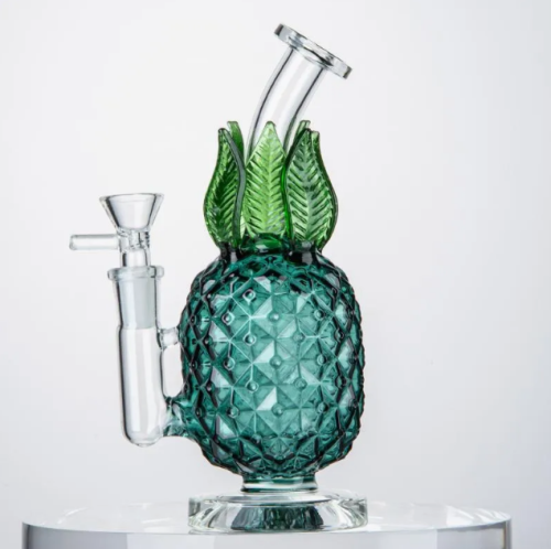 Pineapple Shaped Glass Hookah with Accessories Borosilicate Glass Hookah