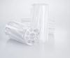 Round Flat Cone X Shape 7 Holes Colorful 7mm 8mm 10mm Glass Spiral Tips Filter for Smoking Lover