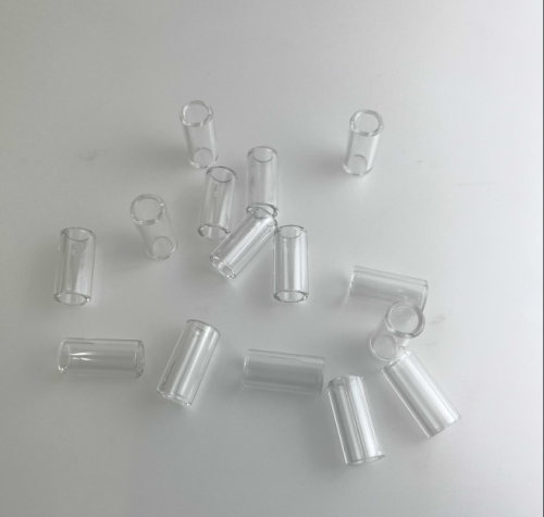 Round Flat Cone X Shape 7 Holes Colorful 7mm 8mm 10mm Glass Spiral Tips Filter for Smoking Lover