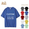 T-Shirt 100 Cotton 210 Gsm Trendy Brand Custom Logo Letter Graphic White T Shirt