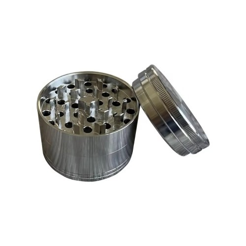 Stainless Steel Herb Grinder Metal Crusher with Custom Logo in Gift Box