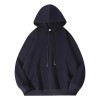 Autumn and Winter Heavyweight Hoodies Customized Printed Plush and Thickened Solid Color Men's Fashion Brand Customized