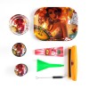 Portable Smoking Kit Sets With Rolling Tray Mix Color Smoking Set With Roller and Cone Multifunctional Smoking Kit