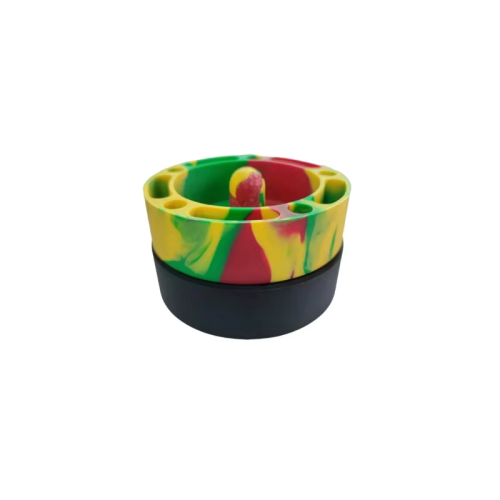 Durable Square Silicone Ashtray for Home Smoking Accessories Cigar and Tobacco Ash Tray Rubber Product