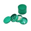 Wholesale Manual Herb Grinder Custom Logo 4 Layer Zinc Alloy Aluminium Premium Metal Tobacco Grinder