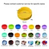 Wholesale Custom Logo Glow in the Dark Portable Car Cigar Smoking Accessories Silicone Ashtray