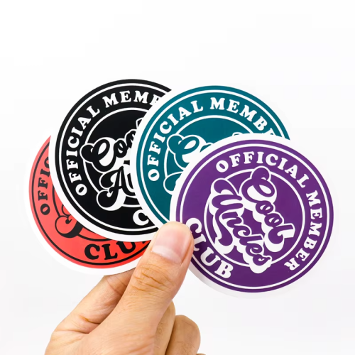 Custom Printing Waterproof Vinyl Decorative Stickers Die Cut Stickers Adhesive Pvc Label Sticker