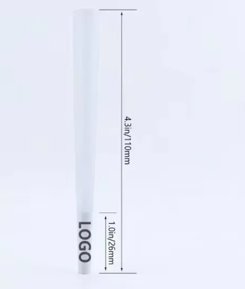 Custom Your Logo 84/98/109mm Rolling Paper Packaging Pre Rolled Cone 100% Natural in Stock Rolling Paper