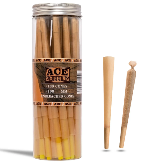 Customised Kingsize 50 100 Cones Per Box 100% Vegetarian Pre Rolled Cones