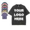 Hoodie Embroidery Men's Heavy Weight Shoulder Streetwear Pullover Blank Hoodie