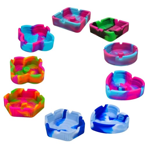 AshTray Smoking Accessories Cigars Cigarettes AshTray for Outdoor Indoor Office Home