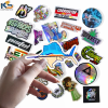 Wholesale Waterproof UV Resist Die Cut Logo Business Brand Advertising Sticker Custom Vinyl Anime Stickers